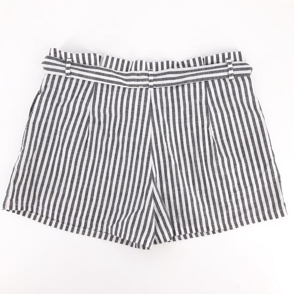 LOVE TREE tie front paper bag shorts - Picture 2 of 6